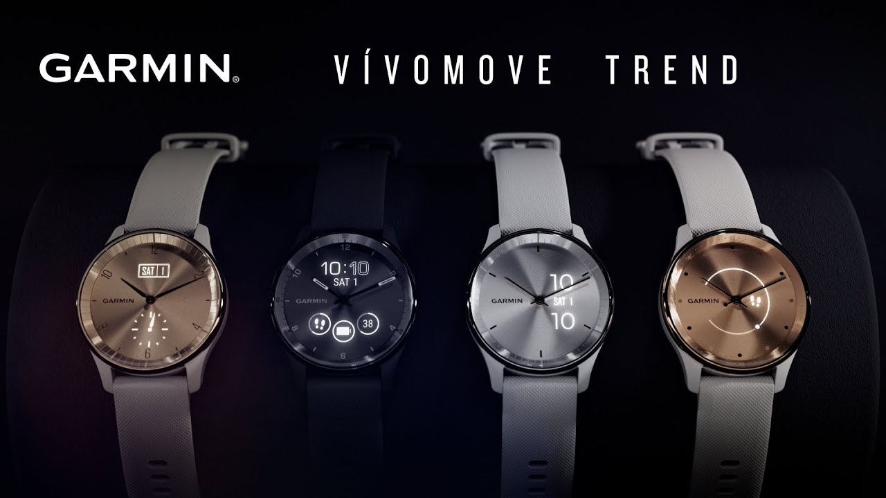 Garmin | vívomove Trend| Hybrid Smartwatch - YouTube